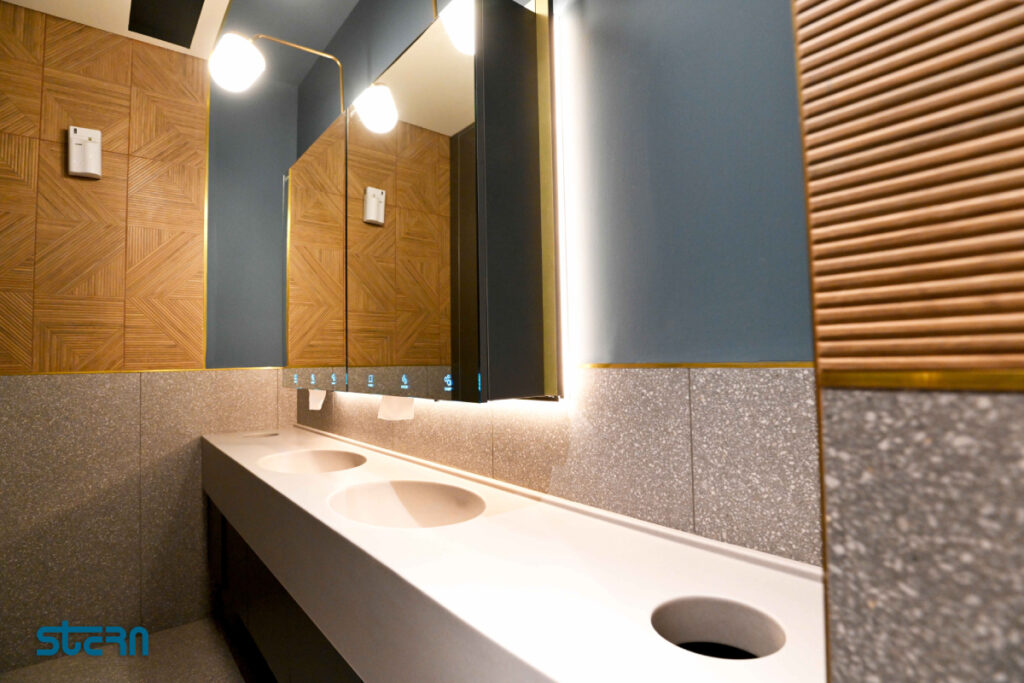 Elevate Commercial and Hospitality Spaces with Stern's Innovative Mirror Units and Cabinet Wash Stations